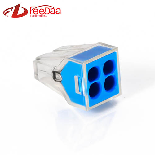 Beneficios del conector de cable rápido WAGO serie 773 | 1 en 3 salidas PCT-104