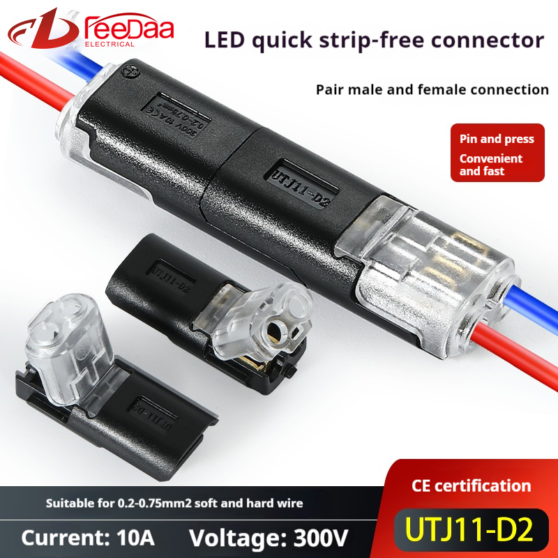Terminal de cableado LED no pelado