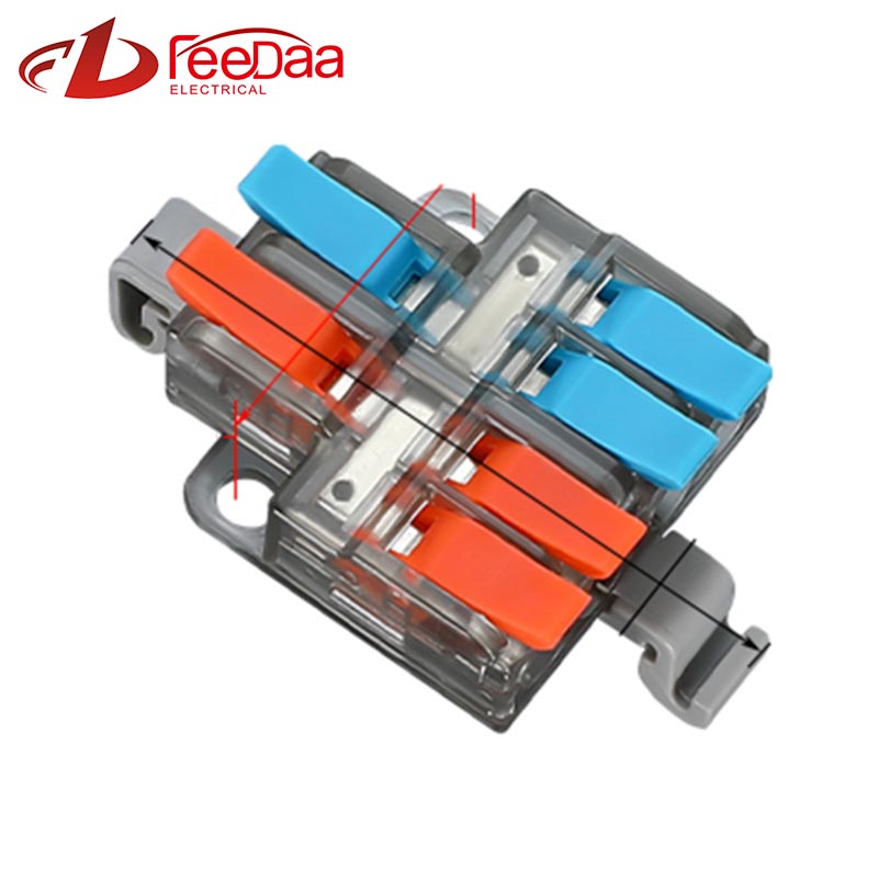 Conectores de cable Fast Wire 2 en 4 salidas PCT-5224D