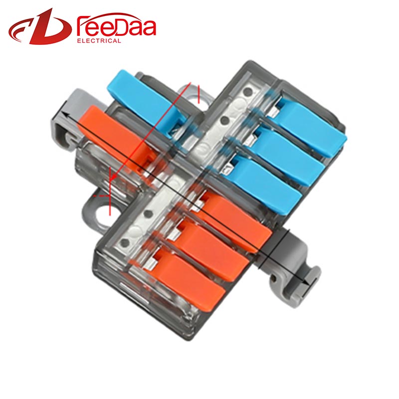Conectores de cable Fast Wire 2 en 6 salidas PCT-5226D
