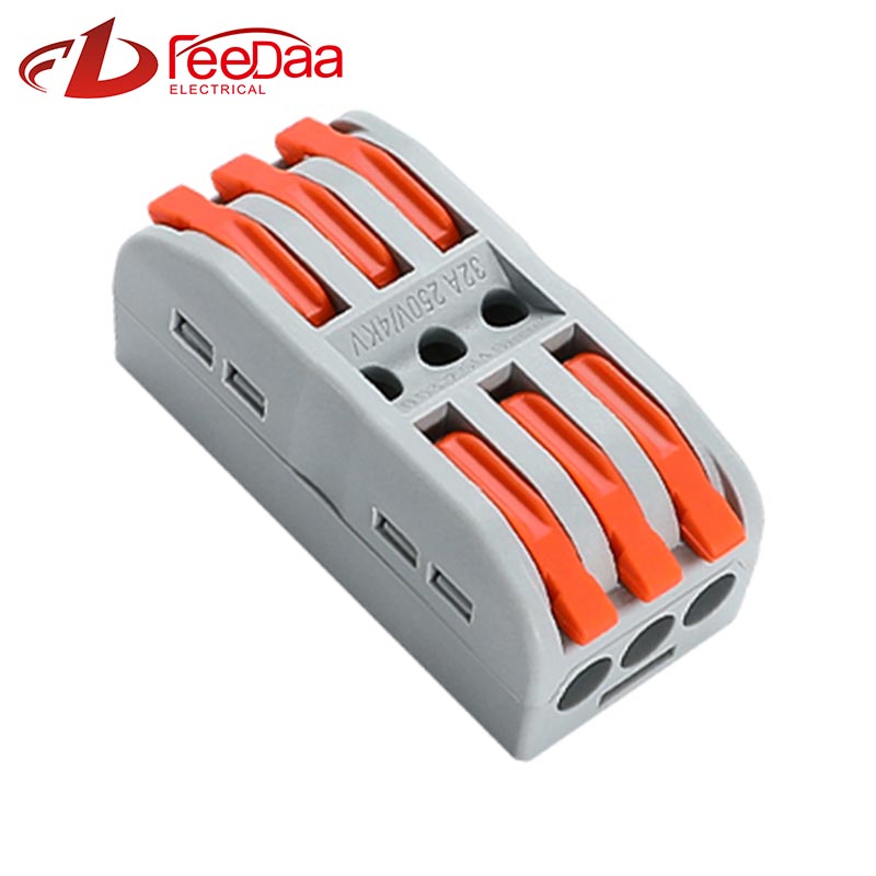 Conectores de cable de cable rápido 3 en 3 OUT UTJ13-233