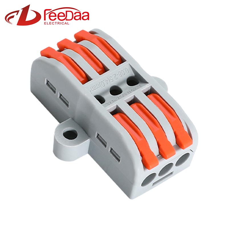 Conectores de cable de cable rápido 3 en 3 out UTJ13-233G