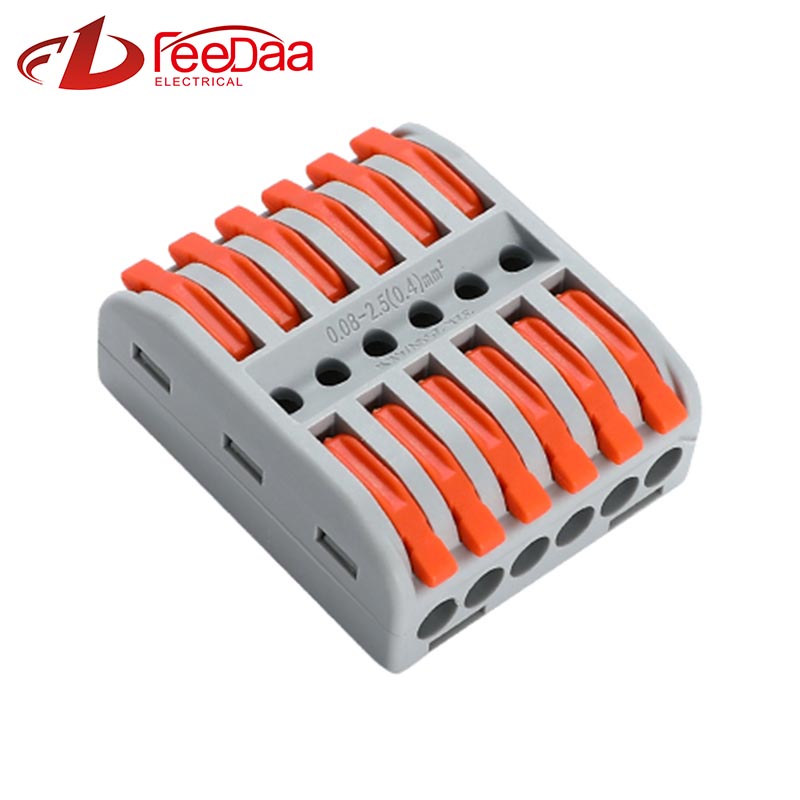 Conectores de cable de cable rápido 6 en 6 OUT UTJ13-266