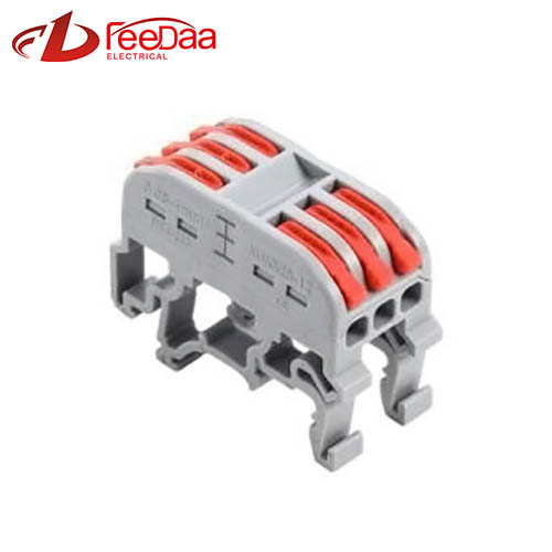 Conectores de cable rápidos | Tipo de carril guía PCT-223D