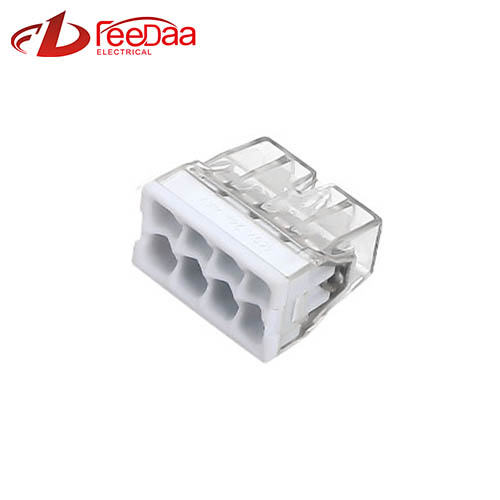 Conector de cable rápido serie WAGO 2273 | 1 en 7 fuera EU-208