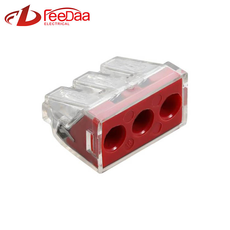 Conector de cable rápido serie WAGO 773 | 1 entrada 2 salida 173 PCT-103D