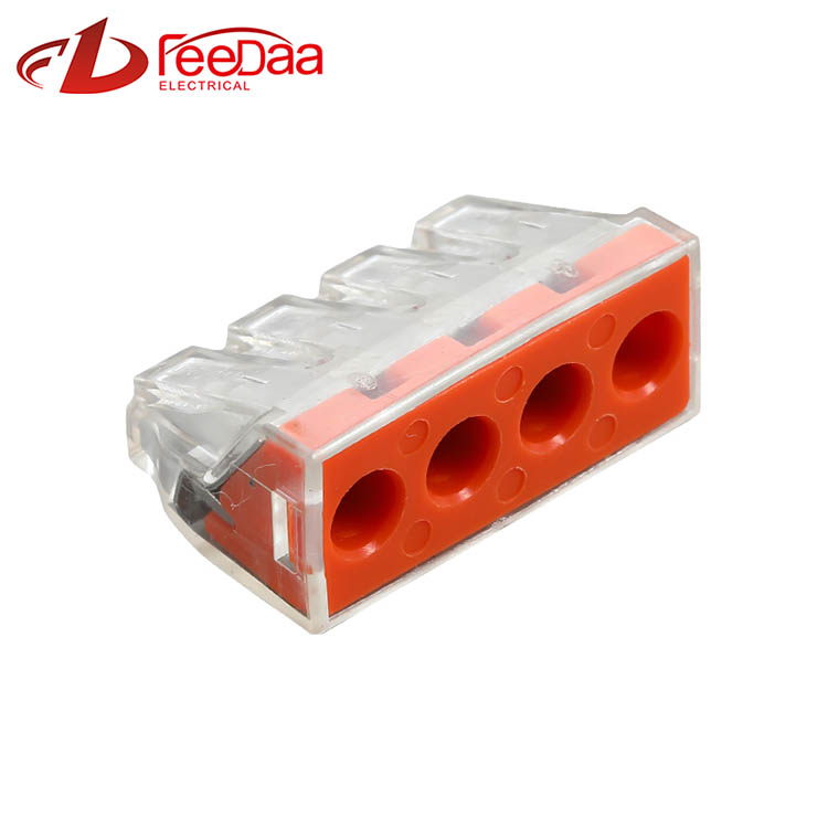 Conector de cable rápido serie WAGO 773 | 1 de cada 3 de 174 PCT-104D